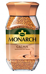 КОФЕ ЯКОБС МОНАРХ КРЕМА С/Б 95ГР