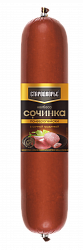 КОЛБАСА СОЧИНКА ПО-ЕВРОПЕЙСКИ С СОЧНОЙ ГРУДИНКОЙ СТАРОДВОРЬЕ В/К /ВЕС