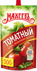 КЕТЧУП МАХЕЕВ ТОМАТНЫЙ 500ГР ДПДЗ