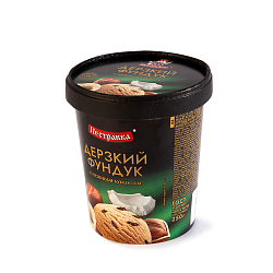 БЗМЖ МОРОЖЕНОЕ ПЕСТРАВКА ВЕДЕРКО ПЛ ДЕРЗКИЙ ФУНДУК 8% 250ГР