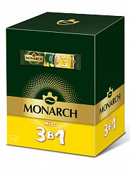 КОФЕ МОНАРХ МИЛД РАСТВОРИМЫЙ 3В1 13,5Г