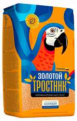 САХАР ПЕСОК ТРОСТНИКОВЫЙ ЗОЛОТОЙ ТРОСТНИК 900ГР