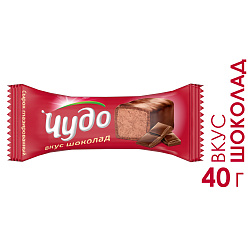 БЗМЖ СЫРОК ТВОРОЖ ЧУДО ШОКОЛАД 25,6% 40ГР