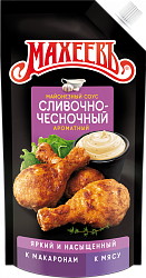 СОУС МАХЕЕВ МАЙОНЕЗНЫЙ СЛИВОЧНО/ЧЕСНОЧНЫЙ 25% 200МЛ ДПДЗ