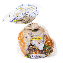 ХЛЕБ ДЕРЕВЕНСКИЙ С ОТРУБ НАР СХЗ№5 400ГР