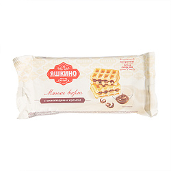 ВАФЛИ МЯГКИЕ С ШОК КРЕМОМ 120ГР