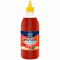 СОУС ЧИЛИ ШРИРАЧА СУПЕРОСТРАЯ  СЕН СОЙ ПЛ/Б 310ГР