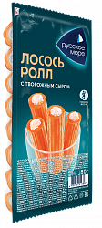 ПАЛОЧКИ РОЛЛ-ЛОСОСЬ РУССКОЕ МОРЕ С СЫРОМ ОХЛ 180ГР