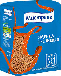 КРУПА ГРЕЧА ЯДРИЦА МИСТРАЛЬ 2КГ