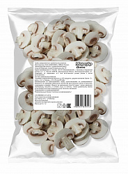 ШАМПИНЬОНЫ РЕЗАНЫЕ МОРОЗКО 1КГ