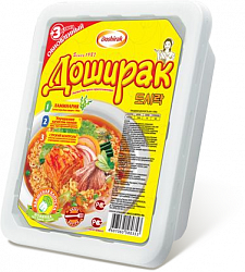 ЛАПША ДОШИРАК ВКУС КИМЧИ 90ГР