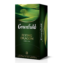 ЧАЙ ГРИНФИЛД ФЛАЙНГ ДРАГОН ЗЕЛЕНЫЙ 25П*2ГР