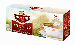 ЧАЙ МАЙСКИЙ ЧЕРНЫЙ ОТБОРНЫЙ 25П*2ГР