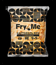 КАРТОФЕЛЬ ФРИ С ПАНИРОВКОЙ FRY ME 9Х9ММ 2,5КГ(5ШТ)