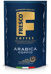 КОФЕ ФРЕСКО ДОППИО СУБЛИМИРОВАННЫЙ+МОЛОТЫЙ 75ГР М/У