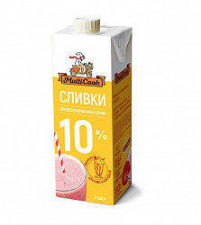 БЗМЖ СЛИВКИ MULTICOOK 10% ПИТЬЕВЫЕ 1Л ТБА