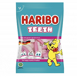 МАРМЕЛАД ЖЕВ. HARIBOЗАБАВНЫЕ ЗУБЫ 80 Г. МАРМЕЛАД ЖЕВ. HARIBOЗАБАВНЫЕ ЗУБЫ 80 Г.
