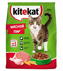 КОРМ КИТЕКЭТ МЯСНОЙ ПИР ПАК 350ГР