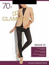 КОЛГОТКИ GLAMOUR VELOUR ЖЕНСКИЕ 70 (NERO, 3)