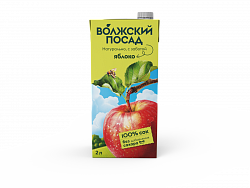 СОК ВОЛЖСКИЙ ПОСАД 2Л ЯБЛОКО
