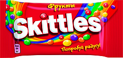 КОНФЕТЫ ЖЕВ СКИТЛС В ГЛАЗУРИ ФРУКТЫ 38ГР