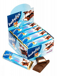ШОКОЛАД МОЛОЧНЫЙ БЭЙБИФОКС С МОЛ НАЧ 45ГР