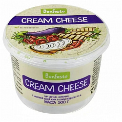 СЫР МЯГКИЙ КРЕМЧИЗ 70% 0,5КГ ТМ BONFESTO
