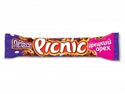 ШОКОЛАД ПИКНИК ГРЕЦКИЙ ОРЕХ 52ГР