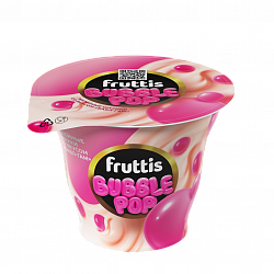 БЗМЖ ЙОГУРТ ФРУТТИС БАБЛ-ГАМ С ЖЕЛЕЙНЫМИ ШАРИКАМИ 4,4% 180ГР