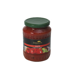 ТОМАТЫ В ТОМАТНОЙ ЗАЛИВКЕ ГОСТ ГРИН КИНГ 720МЛ СТ/Б