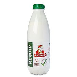 БЗМЖ КЕФИР ПЕСТРАВКА 3,2% 930ГР ПЭТ БЗМЖ КЕФИР ПЕСТРАВКА 3,2% 930ГР ПЭТ