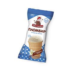 БЗМЖ МОРОЖЕНОЕ ПЕСТРАВКА ВАФ СТАКАН ПЛОМБИР 12% 100ГР