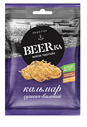 BEERKA ПЕРУАНСКИЙ КАЛЬМАР ФИЛЕ СОЛОМКА 38Г