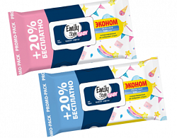 САЛФЕТКИ ВЛАЖНЫЕ С КЛАПАНОМ ДЕТСКИЕ ЭКОНОМ  BABY EMILY STYLE 120 ШТ САЛФЕТКИ ВЛАЖНЫЕ С КЛАПАНОМ ДЕТСКИЕ ЭКОНОМ  BABY EMILY STYLE 120 ШТ