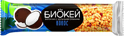 БАТОНЧИК БИОКЕЙ С КОКОСОМ И ЦЕЛЬНЫМИ ЗЛАКАМИ 25Г БАТОНЧИК БИОКЕЙ С КОКОСОМ И ЦЕЛЬНЫМИ ЗЛАКАМИ 25Г