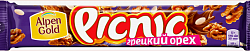 ШОКОЛАД ПИКНИК ГРЕЦКИЙ ОРЕХ 52ГР