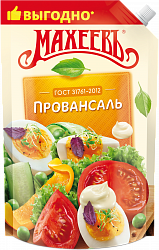 МАЙОНЕЗ МАХЕЕВ ПРОВАНСАЛЬ КЛАССИЧ 630ГР П/П