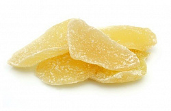 ИМБИРЬ В САХАРЕ ЛИСТ /ВЕС