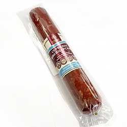 КОЛБАСА СЕРВЕЛАТ ШВЕЙЦАРСКИЙ В/К МЯСНАЯ ГРАМОТА 300ГР