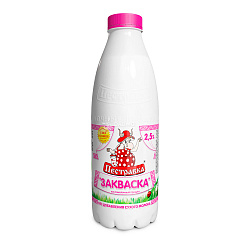 БЗМЖ ЗАКВАСКА ПЕСТРАВКА 2,5% 930ГР ПЭТ БЗМЖ ЗАКВАСКА ПЕСТРАВКА 2,5% 930ГР ПЭТ