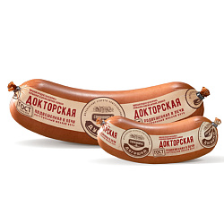 КОЛБАСА ВАРЕНАЯ ДОКТОРСКАЯ ДУГУШКА ГОСТ СТАРОДВОРЬЕ /ВЕС