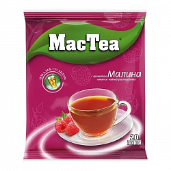 НАПИТОК MACTEA РАСТВ С АРОМАТОМ МАЛИНЫ 16ГР