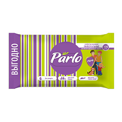 САЛФЕТКИ ВЛАЖНЫЕ ПАРЛО АНТИБАКТ УНИВЕРСАЛЬНЫЕ 100ШТ