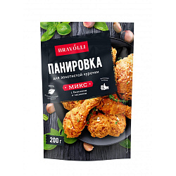 ПАНИРОВКА YELLI ДЛЯ ЗОЛОТИСТОЙ КУРОЧКИ БАЗИЛИК И ЧЕСНОК 200Г