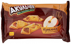 ПЕЧЕНЬЕ АКУЛЬЧЕВ СДОБНОЕ КУПЕЛЬКА С ЯБЛОКОМ И КОРИЦЕЙ 225ГР