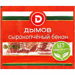 БЕКОН С/К ДЫМОВ В/У НАРЕЗКА 150ГР