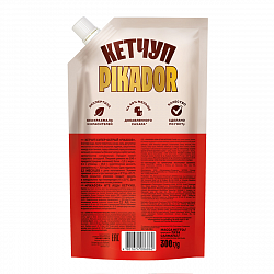 КЕТЧУП ПИКАДОР СУПЕР ОСТРЫЙ Д/П 300ГР