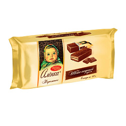 ПИРОЖНЫЕ АЛЕНКА БИСКВИТНЫЕ МОЛОЧНЫЙ ШОКОЛАД 175ГР