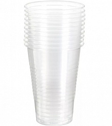 СТАКАН ПРОЗРАЧНЫЙ 200МЛ 12ШТ