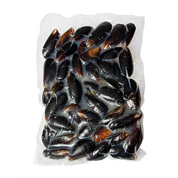 МИДИИ ЦЕЛЫЕ В РАКОВИНЕ 40/60  В/М ЧИЛИ 1КГ